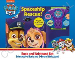 Nickelodeon PAW Patrol: Spaceship Rescue! Book and Wristband Sound Book Set