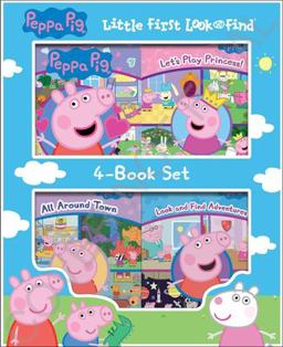 Peppa Pig: Little First Look and Find 4-Book Set
