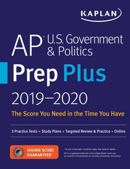 AP U. S. Government and Politics Prep Plus 2019-2020