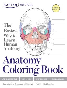 Anatomy Coloring Book 6th 9781506208527 Front Cover