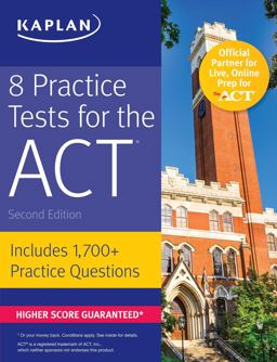 8 ACT Practice Tests