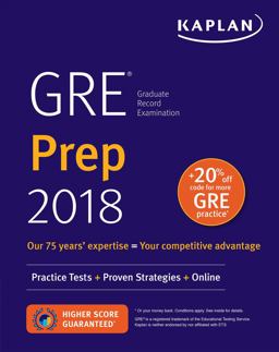 GRE 2018 Strategies, Practice, and Review with 4 Practice Tests GRE 2018 Strategies, Practice, and Review with 4 Practice Tests