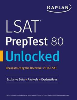 LSAT Preptest 80 Unlocked