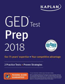 GED Test Prep 2018-2019 2 Practice Tests + Proven Strategies  9781506223629 Front Cover