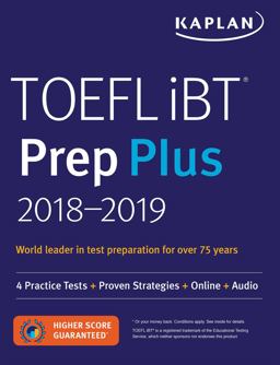 TOEFL IBT Prep Plus 2018-2019