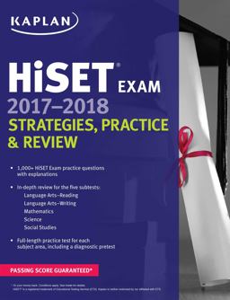 HiSET Exam 2017 Strategies, Practice and Review