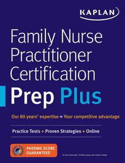 Family Nurse Practitioner Certification Prep Plus Proven Strategies + Content Review + Online Practice  9781506233383 Front Cover