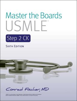 Master the Boards USMLE Step 2 CK 6th Ed  9781506254586 Front Cover