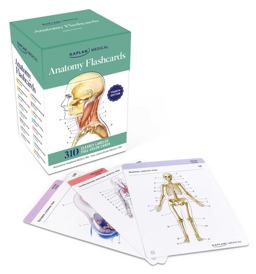 Anatomy Flashcards: 300 Flashcards with Anatomically Precise Drawings and Exhaustive Descriptions + 10 Customizable Bonus Cards and Sorting Ring for Custom Study  9781506258874 Front Cover