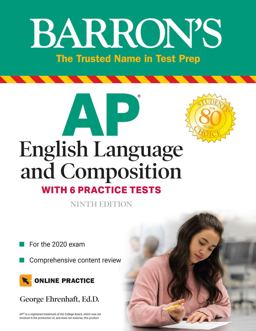 AP English Language and Composition With 6 Practice Tests  9781506261546 Front Cover