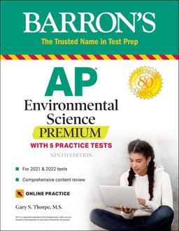 AP Environmental Science Premium With 5 Practice Tests  9781506261874 Front Cover