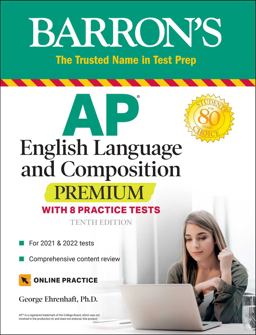 AP English Language and Composition Premium With 8 Practice Tests  9781506261935 Front Cover