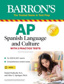 AP Spanish Language and Culture With 2 Practice Tests  9781506262000 Front Cover