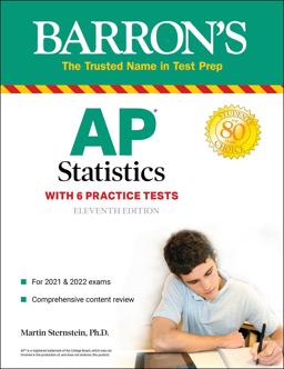 AP Statistics With 6 Practice Tests  9781506262024 Front Cover