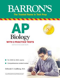 AP Biology With 2 Practice Tests  9781506262093 Front Cover