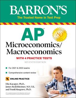 AP Microeconomics/Macroeconomics: 4 Practice Tests + Comprehensive Review + Online Practice  9781506263809 Front Cover