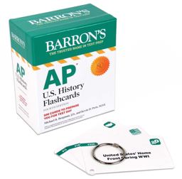AP U. S. History Flashcards, Fourth Edition: up-To-Date Review + Sorting Ring for Custom Study  9781506263922 Front Cover