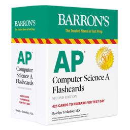 AP Computer Science a Flashcards: 425 Cards to Prepare for Test Day 2nd 9781506264110 Front Cover