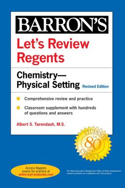 Let's Review Regents: Chemistry--Physical Setting Revised Edition  9781506264691 Front Cover