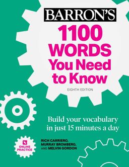 1100 Words You Need to Know:  9781506271187 Front Cover
