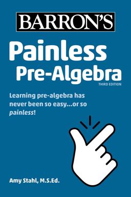 Painless Pre-Algebra 3rd 2021 9781506273150 Front Cover