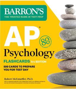 AP Psychology Flashcards, Fifth Edition: up-To-Date Review + Sorting Ring for Custom Study  9781506287997 Front Cover