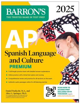     BARRON'S AP SPANISH LANG.+CULTURE  9781506291703 Front Cover