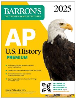 AP U. S. History Premium, 2025: Prep Book with 5 Practice Tests + Comprehensive Review + Online Practice
