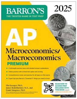     BARRON'S AP MICROECON./MACROECONOMI  9781506291819 Front Cover