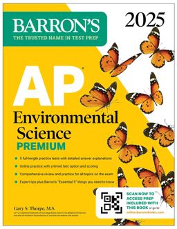     AP ENVIRONMENTAL SCIENCE,PREMIUM 20  9781506291895 Front Cover