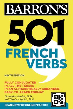     BARRON'S 501 FRENCH VERBS  9781506293585 Front Cover