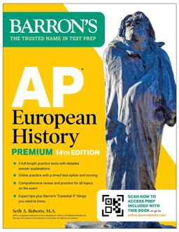 AP European History Premium, Fourteenth Edition: Prep Book with 5 Practice Tests + Comprehensive Review + Online Practice (2026) AP European History Premium, Fourteenth Edition: Prep Book with 5 Practice Tests + Comprehensive Review + Online Practice (2026)