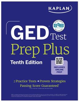GED Test Prep Plus, Tenth Edition (2026): Includes a Diagnostic Pretest, 2 Full Length Practice Tests, 1000+ Practice Questions, and 60+ Online Videos