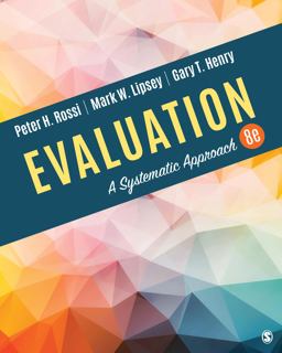Evaluation: A Systematic Approach  9781506307886 Front Cover