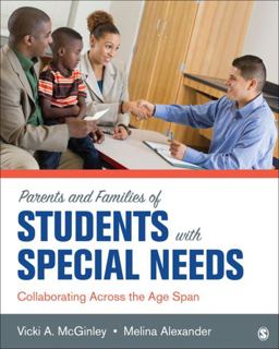 Parents and Families of Students with Special Needs Collaborating Across the Age Span  9781506316000 Front Cover