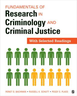 Fundamentals of Research in Criminology and Criminal Justice With Selected Readings  9781506323671 Front Cover