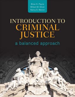Introduction to Criminal Justice A Balanced Approach  9781506324197 Front Cover