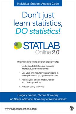 STATLAB Online 2. 0 Student Slim Pack