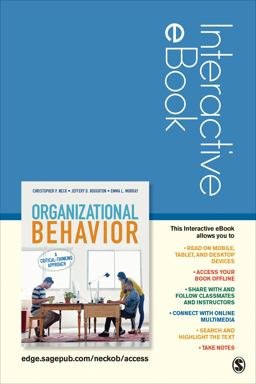Organizational Behavior Interactive EBook Student Version Organizational Behavior Interactive EBook Student Version