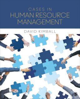 Cases in Human Resource Management  9781506332147 Front Cover