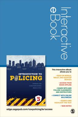 Introduction to Policing Interactive EBook Student Version