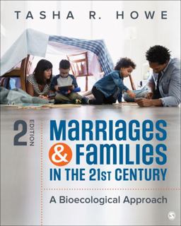 Marriages and Families in the 21st Century A Bioecological Approach 2nd 9781506340968 Front Cover
