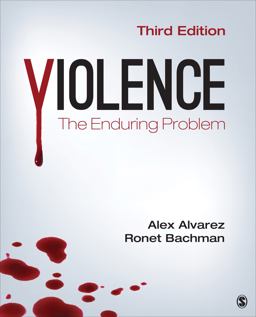 Violence The Enduring Problem 3rd 9781506349060 Front Cover