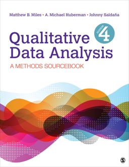 Qualitative Data Analysis A Methods Sourcebook 4th 9781506353074 Front Cover