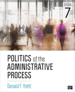 Politics of the Administrative Process:  9781506357096 Front Cover