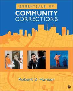 Essentials of Community Corrections  9781506359762 Front Cover