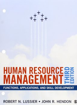 Human Resource Management Functions, Applications, and Skill Development 3rd 9781506360331 Front Cover