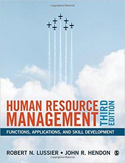 Human Resource Management Functions, Applications, and Skill Development 3rd 9781506360348 Front Cover
