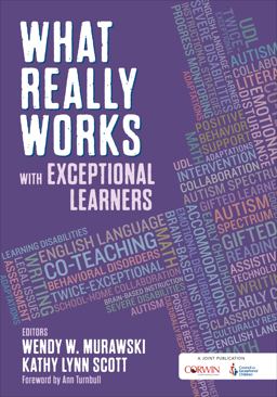 What Really Works with Exceptional Learners  9781506363479 Front Cover