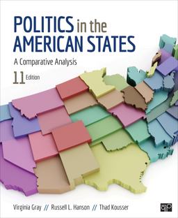Politics in the American States A Comparative Analysis 11th 9781506363622 Front Cover